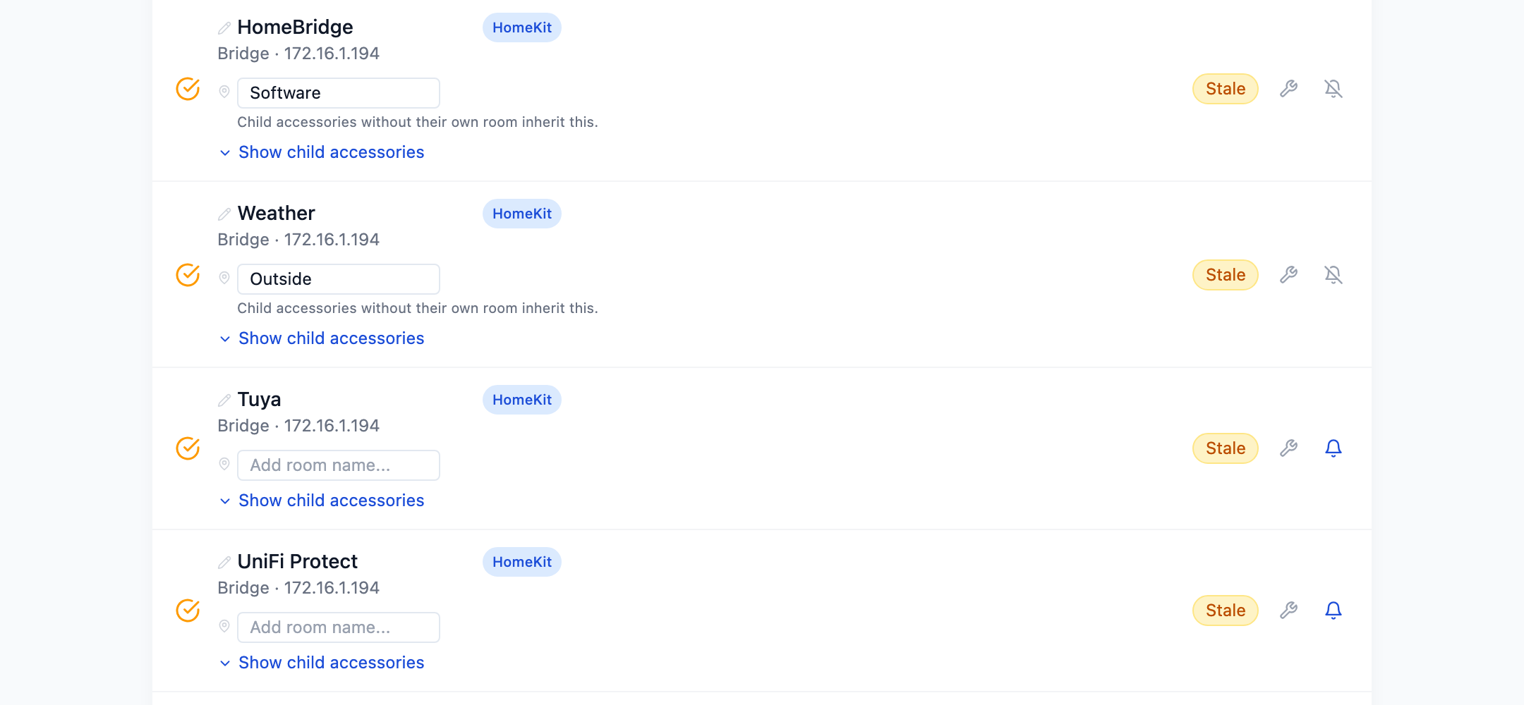 Bridge child devices expanded